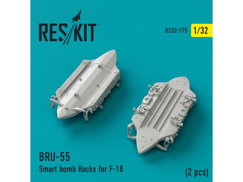 Bru-55 Smart Bomb Racks For F-18 (2 Pcs) - zdjęcie 1 Bru-55 Smart Bomb Racks For F-18 (2 Pcs) - zdjęcie 1