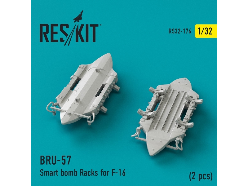Bru-57 Smart Bomb Racks For F-16 (2 Pcs) - zdjęcie 1 Bru-57 Smart Bomb Racks For F-16 (2 Pcs) - zdjęcie 1