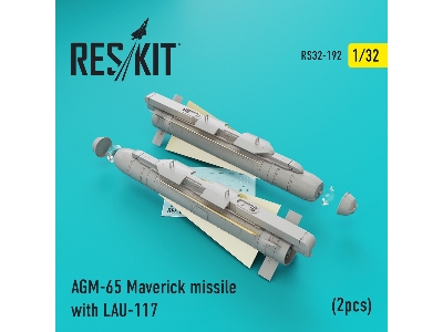 Agm-65 Maverick Missile With Lau-117 (2pcs)(Av-8b, A-10, F-16, F-18) - zdjęcie 1