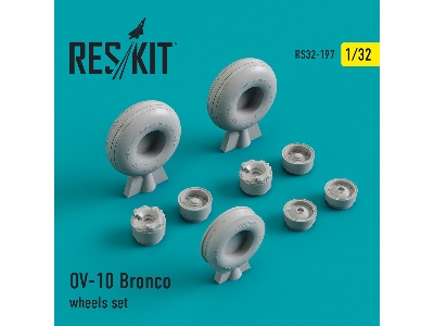 Ov-10 Bronco Wheels Set - zdjęcie 1