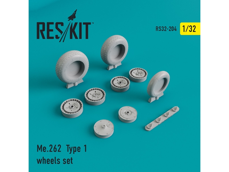 Me.262 Type 1 Wheels Set - zdjęcie 1 Me.262 Type 1 Wheels Set - zdjęcie 1