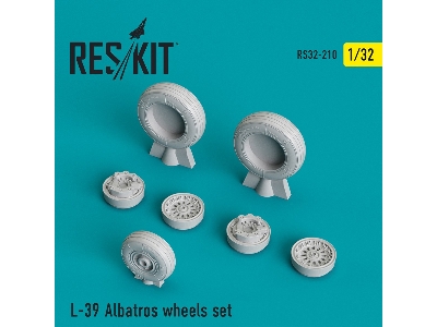 L-39 Albatros Wheels Set - zdjęcie 1