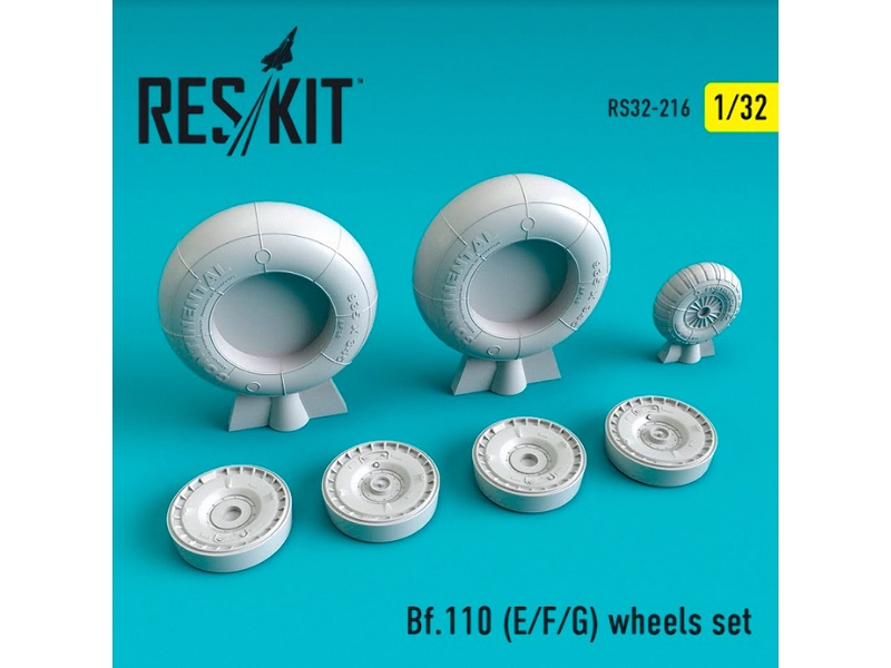 Messerschmitt Bf.110 E/ F/ G Wheels Set - zdjęcie 1 Messerschmitt Bf.110 E/ F/ G Wheels Set - zdjęcie 1