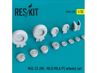 Mig-23 Ml, Mld/ Mla/ P Wheels Set - zdjęcie 1