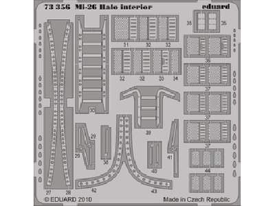  Mi-26 Halo interior 1/72 - Revell - blaszki - zdjęcie 1