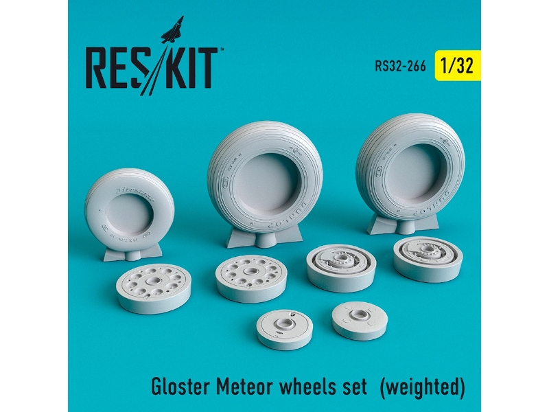 Gloster Meteor Wheels Set Weighted - zdjęcie 1 Gloster Meteor Wheels Set Weighted - zdjęcie 1