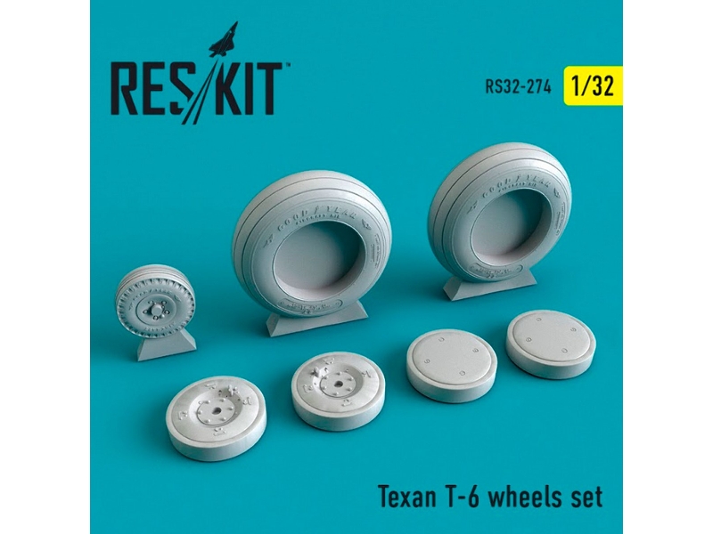 Texan T-6 Wheels Set - zdjęcie 1 Texan T-6 Wheels Set - zdjęcie 1