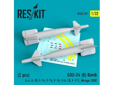 Gbu-24 B Bomb 2 Pcs A-6, A-10, F-14, F-15, F-16, F/A-18, F-111, Mirage 2000 - zdjęcie 1