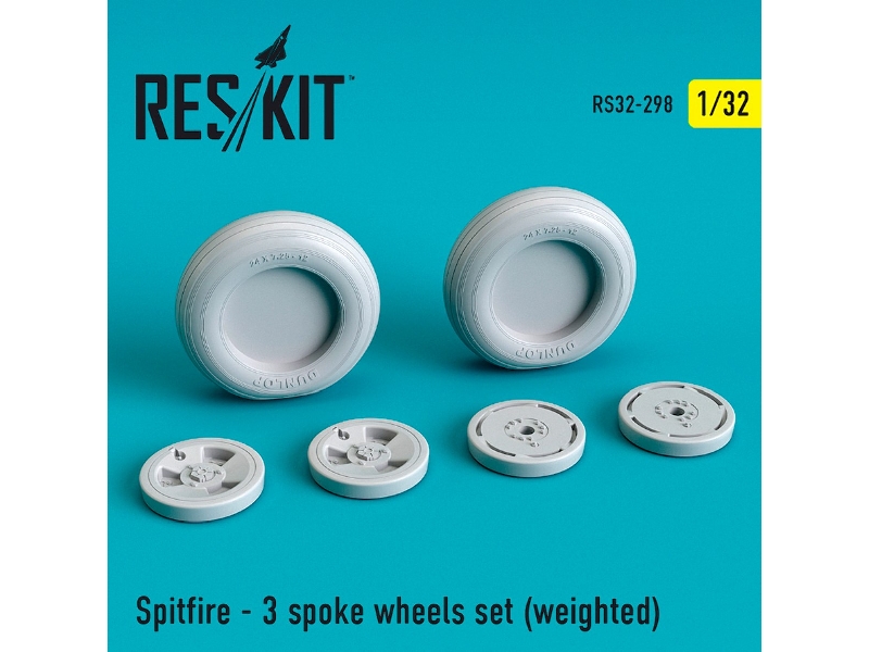 Spitfire - 3 Spoke Wheels Set Weighted - zdjęcie 1 Spitfire - 3 Spoke Wheels Set Weighted - zdjęcie 1