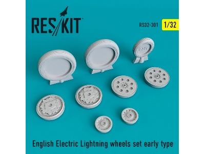 English Electric Lightning Wheels Set Early Type - zdjęcie 1