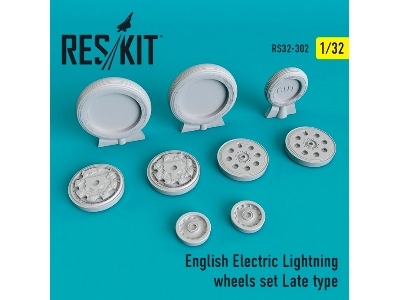 English Electric Lightning Wheels Set Late Type - zdjęcie 1