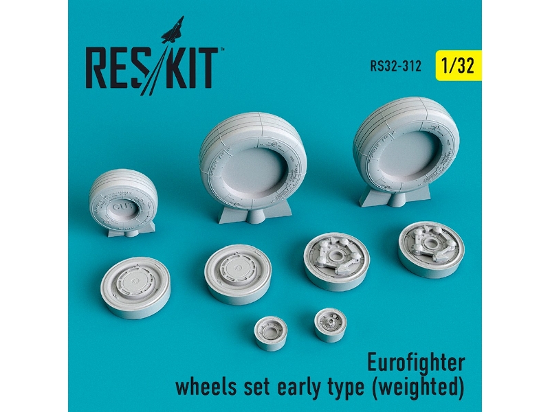 Eurofighter Wheels Set Early Type Weighted - zdjęcie 1 Eurofighter Wheels Set Early Type Weighted - zdjęcie 1