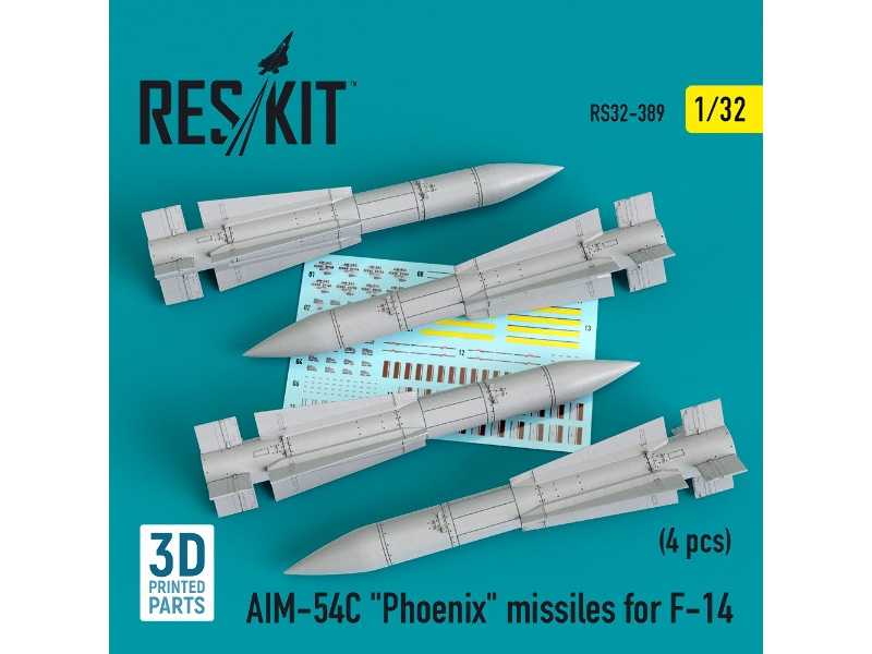 Aim-54c Phoenix Missiles For F-14 4pcs - zdjęcie 1 Aim-54c Phoenix Missiles For F-14 4pcs - zdjęcie 1