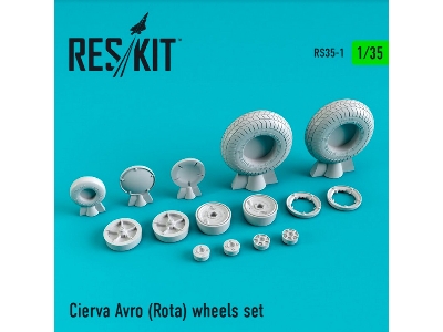 Cierva Avro (Rota) Wheels Set - zdjęcie 1