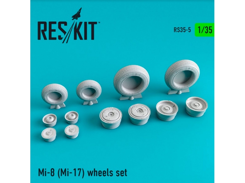 Mi-8 (Mi-17) Wheels Set - zdjęcie 1