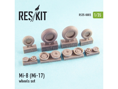 Mi-8 (Mi-17) Wheels Set - zdjęcie 2