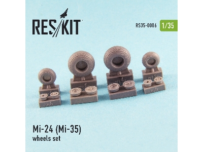 Mi-24 (Mi-35) Wheels Set - zdjęcie 2