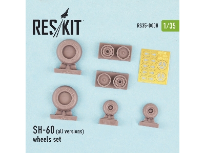 Sh-60 (All Versions) Wheels Set - zdjęcie 2