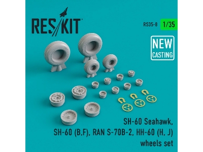 Sh-60 (All Versions) Wheels Set - zdjęcie 3