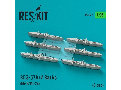 Bd3-57krv Racks (6 Pcs) (Mi-8/Mi-24) - zdjęcie 1