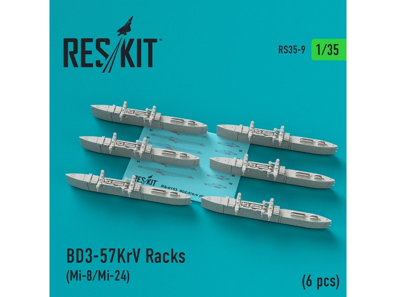 Bd3-57krv Racks (6 Pcs) (Mi-8/Mi-24) - zdjęcie 1 Bd3-57krv Racks (6 Pcs) (Mi-8/Mi-24) - zdjęcie 1