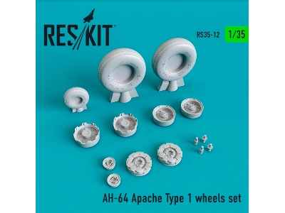 Ah-64 Apache Type 1 Wheels Set - zdjęcie 1