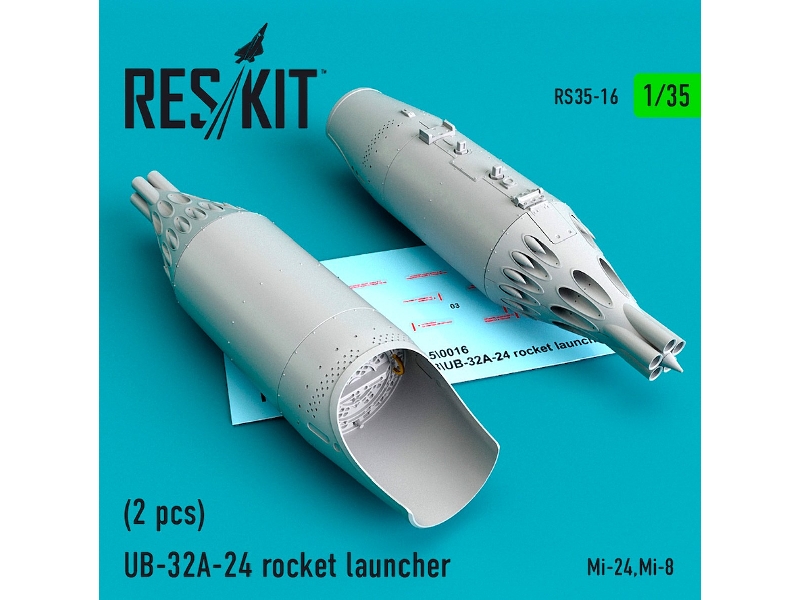 Ub-32a-24 Rocket Launcher 2 Pcs Mi-24, Mi-8 - zdjęcie 1 Ub-32a-24 Rocket Launcher 2 Pcs Mi-24, Mi-8 - zdjęcie 1