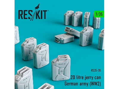 20 Litre Jerry Can - German Army Ww2 - zdjęcie 1