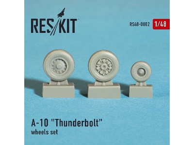 Fairchild Republic A-10 Thunderbolt Wheels Set - zdjęcie 3