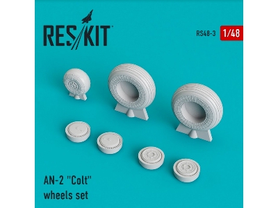 Antonov An-2 Colt Wheels Set - zdjęcie 1