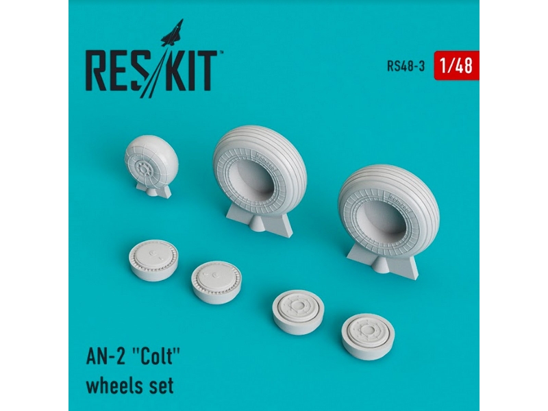 Antonov An-2 Colt Wheels Set - zdjęcie 1 Antonov An-2 Colt Wheels Set - zdjęcie 1