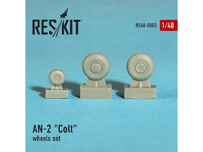 Antonov An-2 Colt Wheels Set - zdjęcie 3