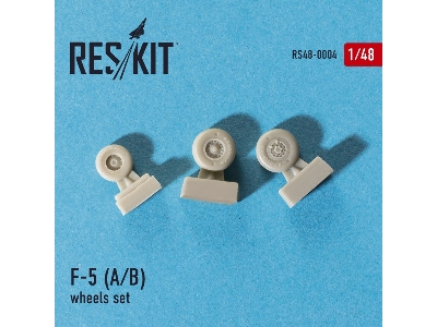 Northrop F-5 A/B Freedom Fighter Wheels Set - zdjęcie 2