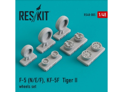 Northrop F-5 (F/N), Kf-5f Tiger Ii Wheels Set - zdjęcie 1