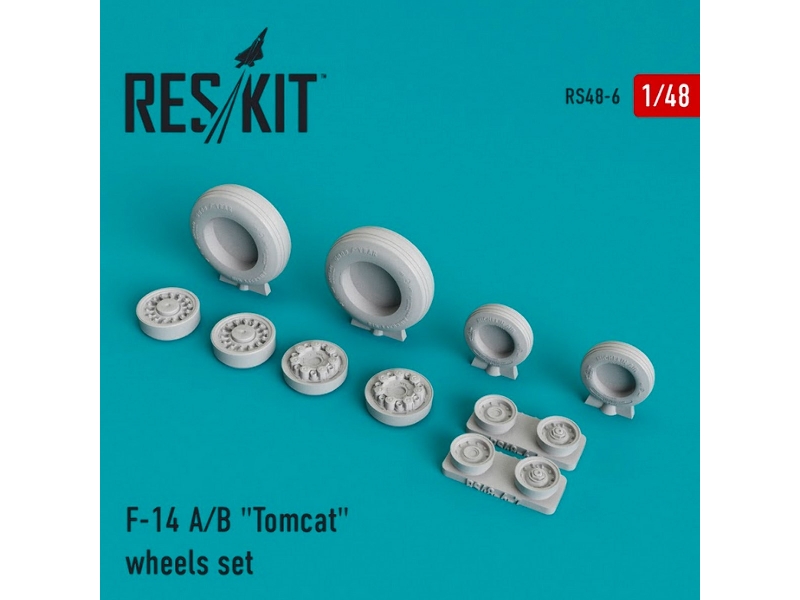 Grumman F-14 A/B Tomcat Wheels Set - zdjęcie 1 Grumman F-14 A/B Tomcat Wheels Set - zdjęcie 1