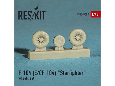 Lockheed F-104 E, Cf-104 Starfighter Wheels Set - zdjęcie 3