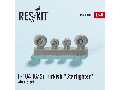 Lockheed F-104 (G/S) Turkish Starfighter Wheels Set - zdjęcie 2