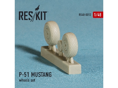 North American P-51 Mustang Wheels Set - zdjęcie 3