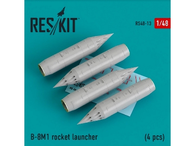 B-8m1 Rocket Launcher (4 Pcs) (Mig-23/27/29, Su-17/20/22/24/25/27/33, Jak-38) - zdjęcie 1
