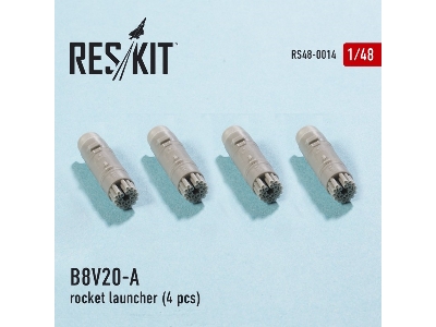 B8v20-&#1040; Rocket Launcher (4 Pcs) (Mi-8/17/24/28 Ka-29/32/50/52) - zdjęcie 2