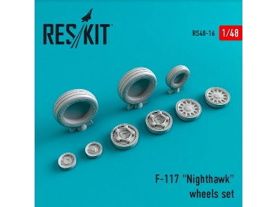 Lockheed F-117 Nighthawk Wheels Set - zdjęcie 1