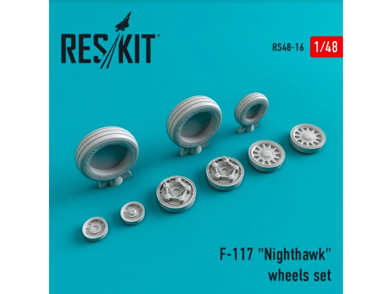 Lockheed F-117 Nighthawk Wheels Set - zdjęcie 1 Lockheed F-117 Nighthawk Wheels Set - zdjęcie 1