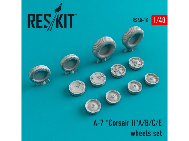 Ltv A-7 Corsair Iia/B/C/E Wheels Set - zdjęcie 1 Ltv A-7 Corsair Iia/B/C/E Wheels Set - zdjęcie 1