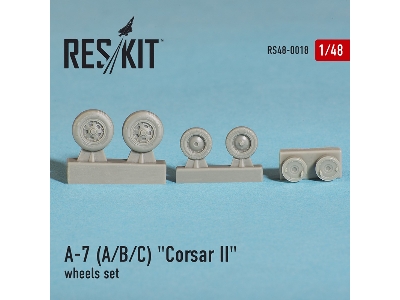 Ltv A-7 Corsair Iia/B/C/E Wheels Set - zdjęcie 3