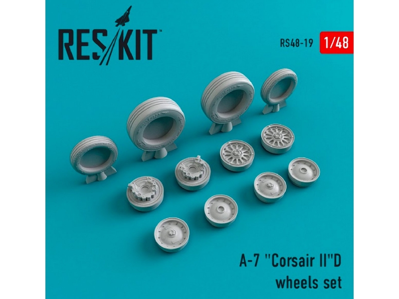 Ltv A-7 Corsair Iid Wheels Set - zdjęcie 1 Ltv A-7 Corsair Iid Wheels Set - zdjęcie 1