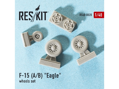 Mcdonnell Douglas F-15 (A/B) Eagle Wheels Set - zdjęcie 2