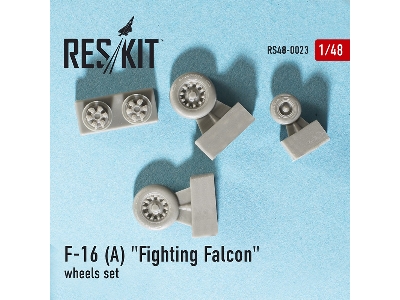 General Dynamics F-16 A Fighting Falcon Wheels Set - zdjęcie 2