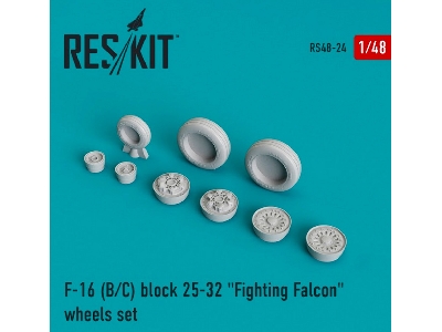 General Dynamics F-16 (B/C) Block 29-39 Fighting Falcon Wheels Set - zdjęcie 1