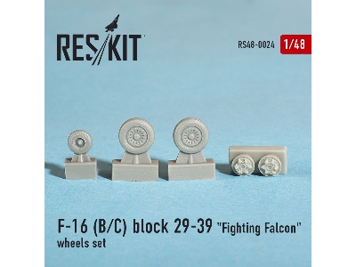 General Dynamics F-16 (B/C) Block 29-39 Fighting Falcon Wheels Set - zdjęcie 3