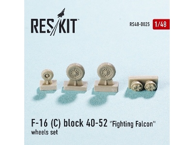 General Dynamics F-16 (C) Block 40-52 Fighting Falcon Wheels Set - zdjęcie 2